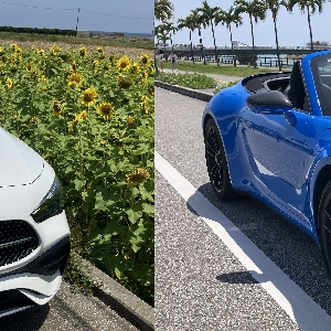 沖縄レンタカーでオープンカーを満喫 | ベンツとポルシェを徹底比較